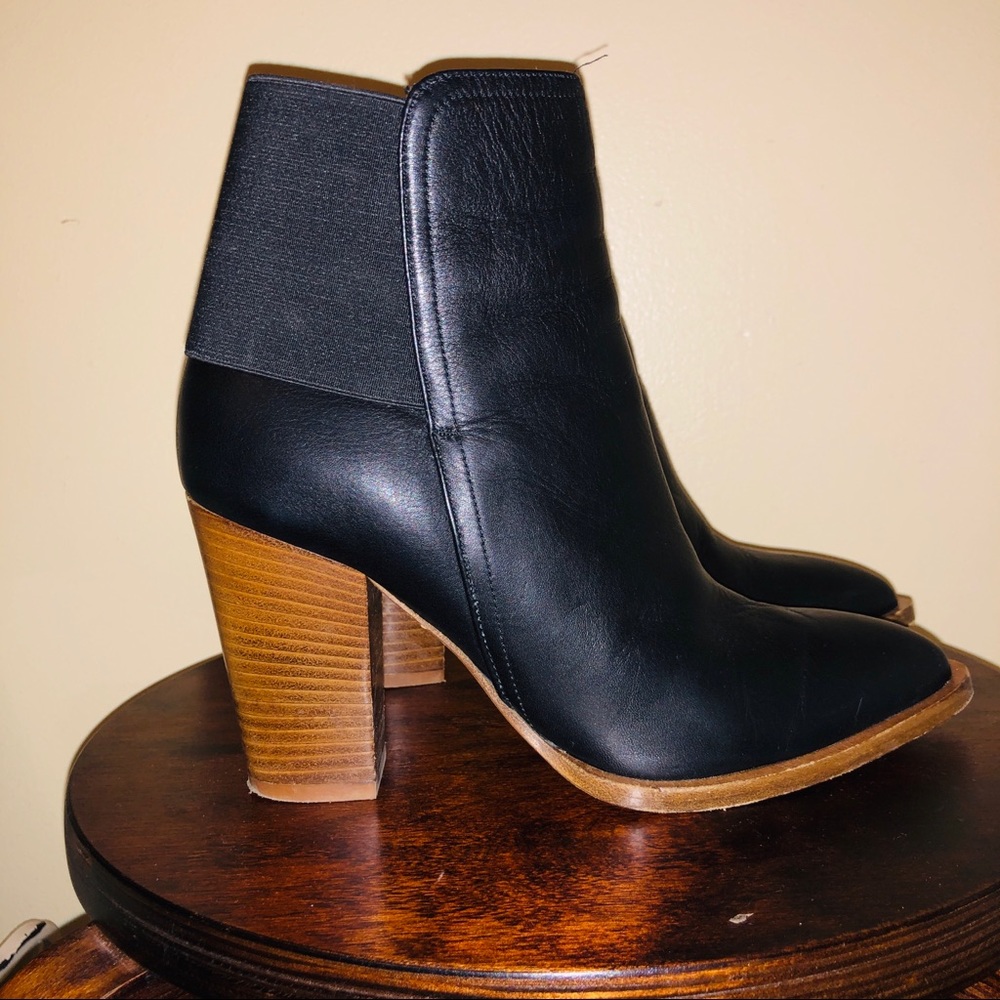 Vince Black Booties/ Boots 7.5 - Picture 2 of 7